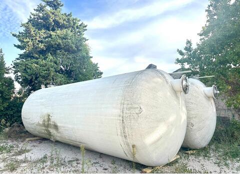 Flat-bottomed fibreglass tank 600 HL (60,000 litres) GIMAR