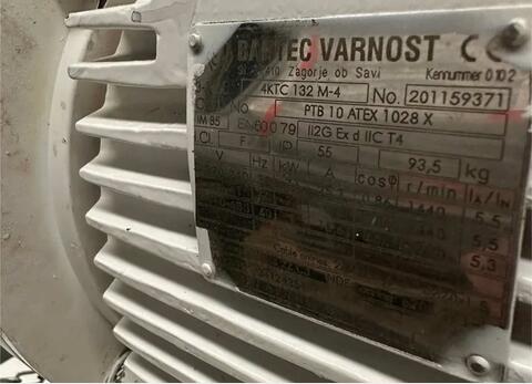 ATEX-type industrial agitator 1 440 rpm STARO
