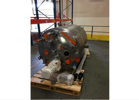 Cuve inox 304 agit&eacute;e fond conique 16 hl (1 600 Litres ) PIERRE GUERIN