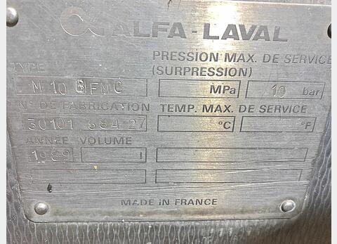 Echangeur &agrave; plaques inox LSDH18