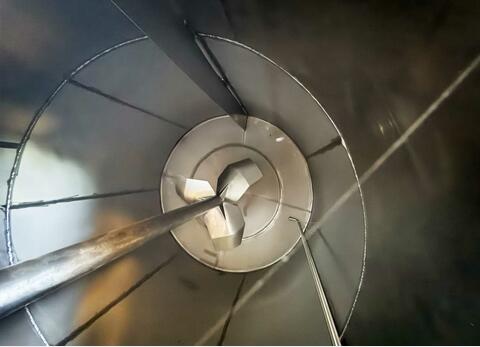 316L SS stirred tank with conical base 68.35 hl (6,835 Litres ) PIERRE GUERIN