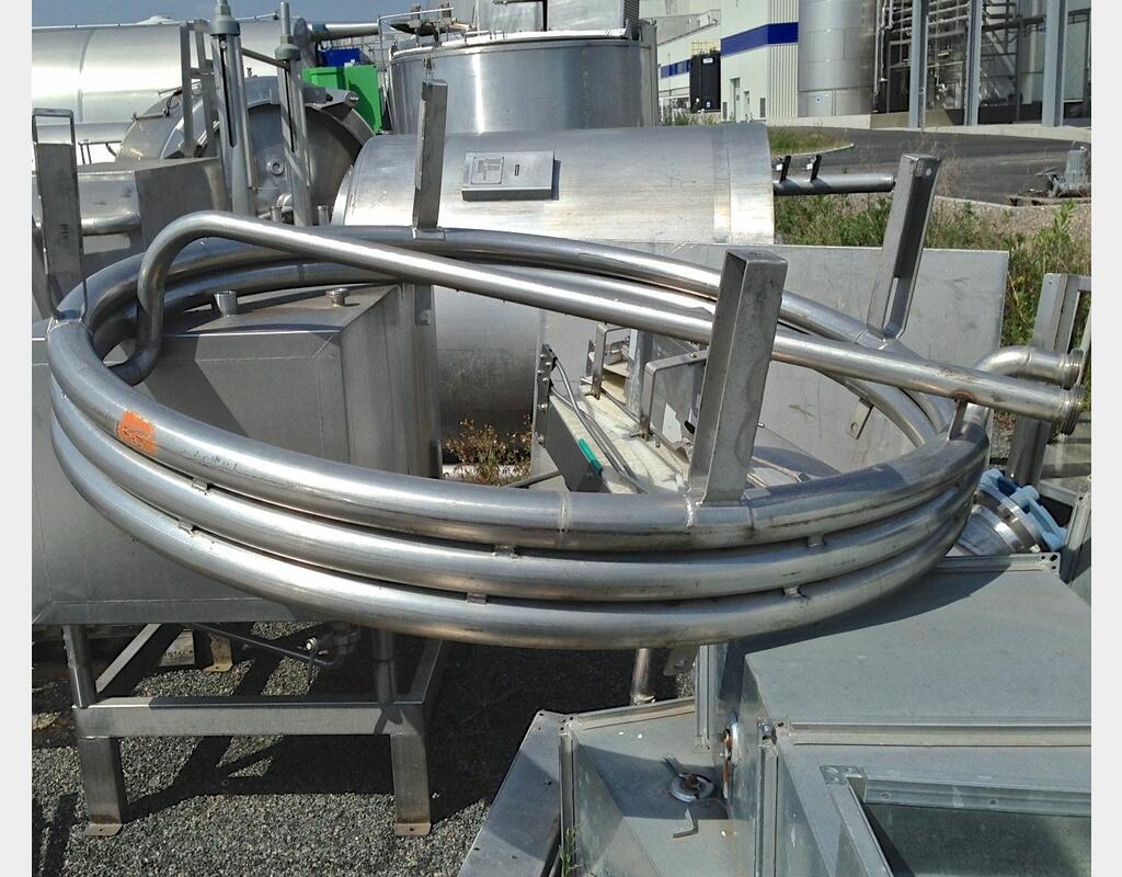 Serpentin de refroidissement inox LSDH18