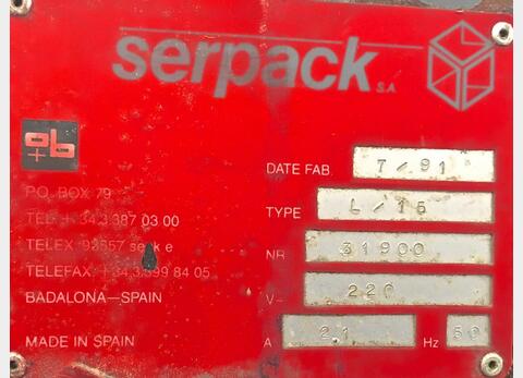 Scotcheuse SERPACK Type : L/15