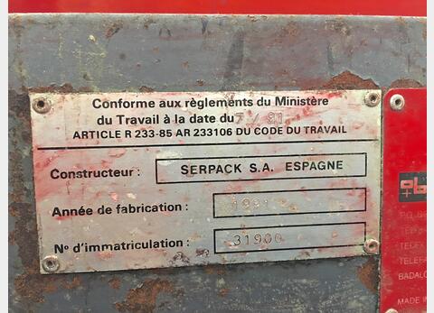 Scotcheuse SERPACK Type : L/15
