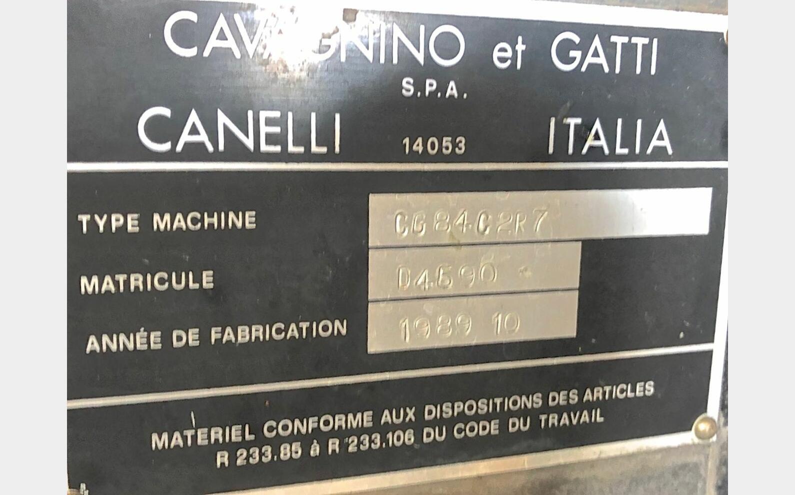 Etiqueteuse Cavagnino Gatti