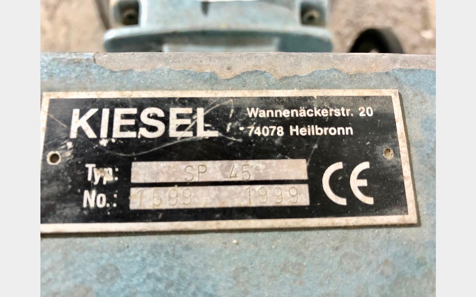 Pompe Kiesel SP45 variateur mecanique