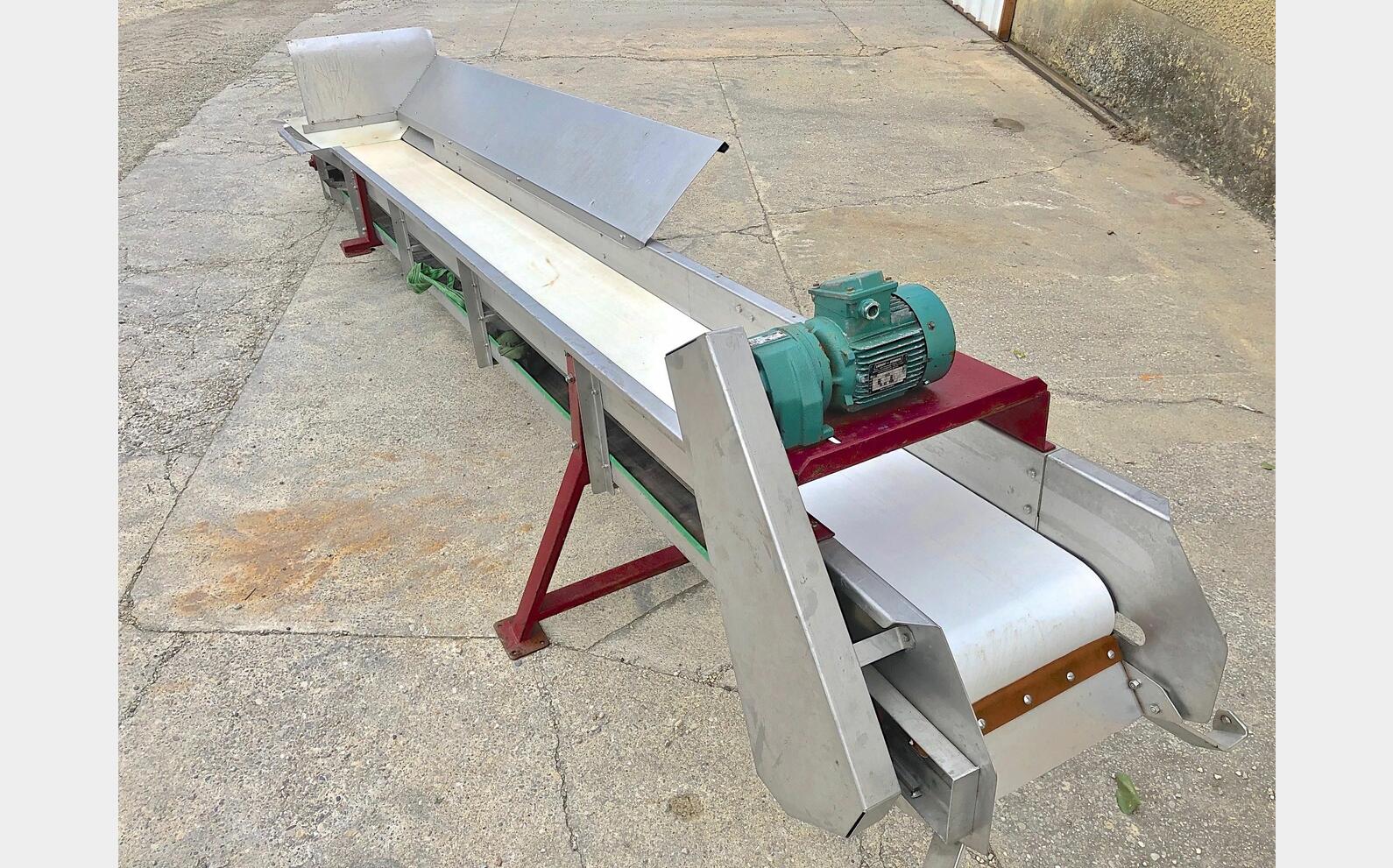 Tapis &eacute;l&eacute;vateur &agrave; bande