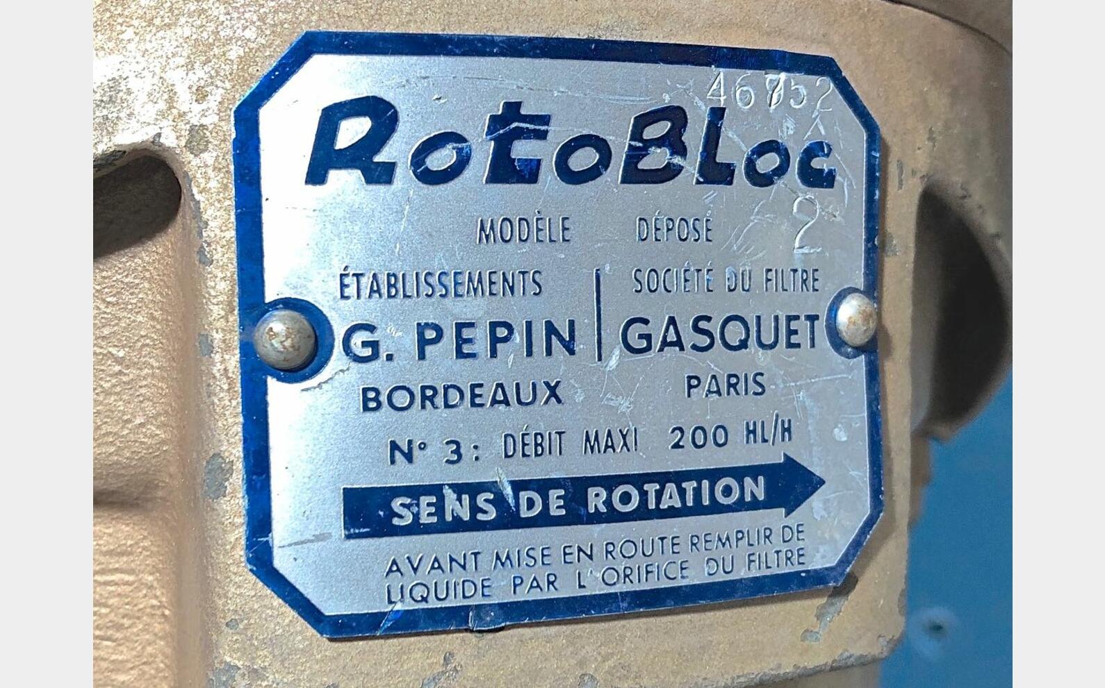 Pompe centrifuge Atex