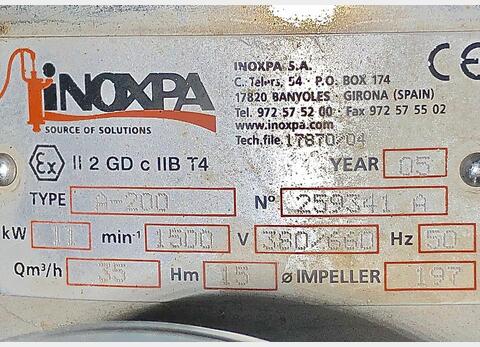 Pompe centrifuge Atex