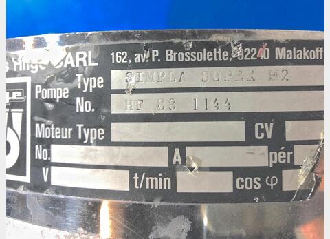 Pompe centrifuge HILGE