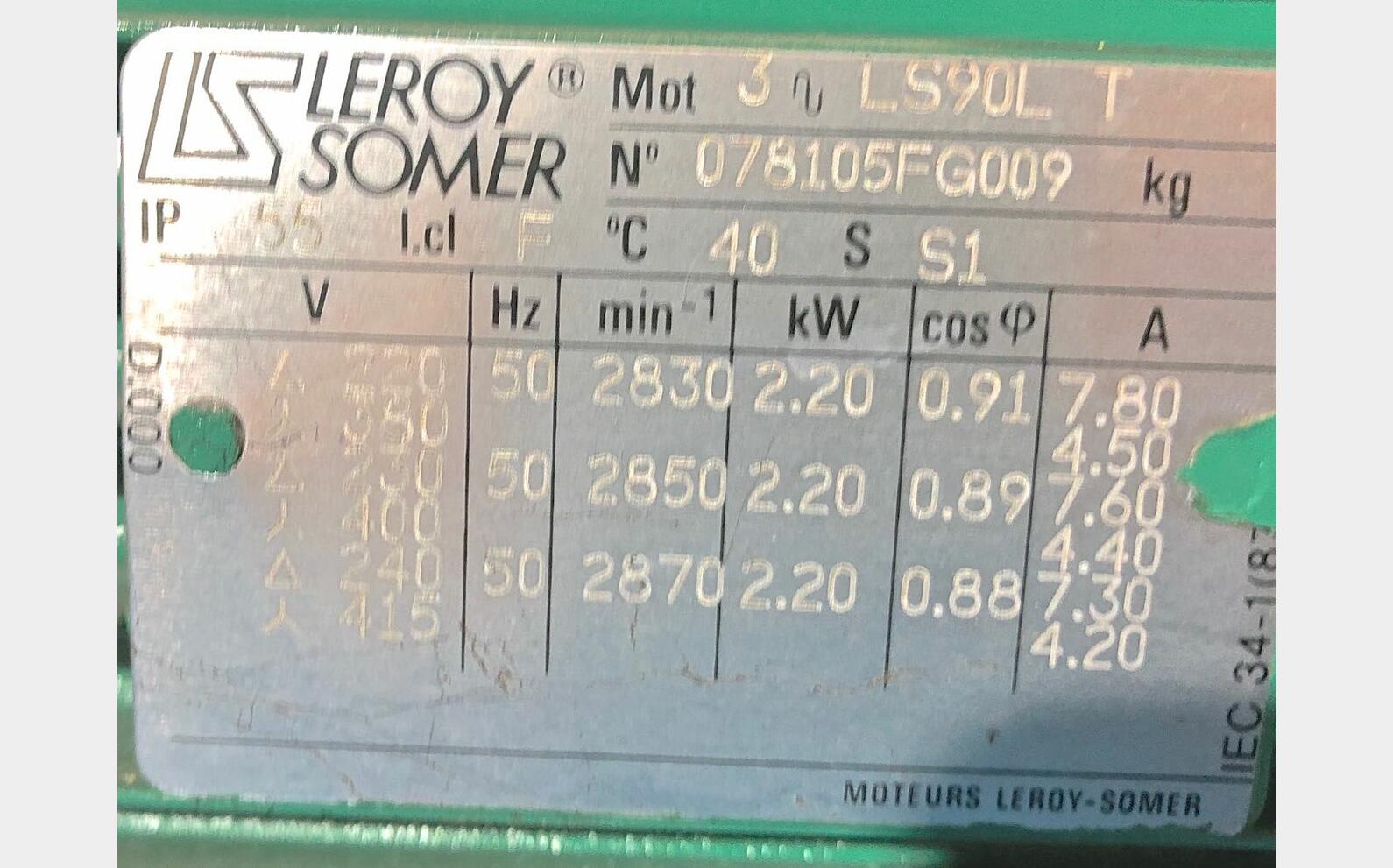 Pompe centrifuge FRISTAM