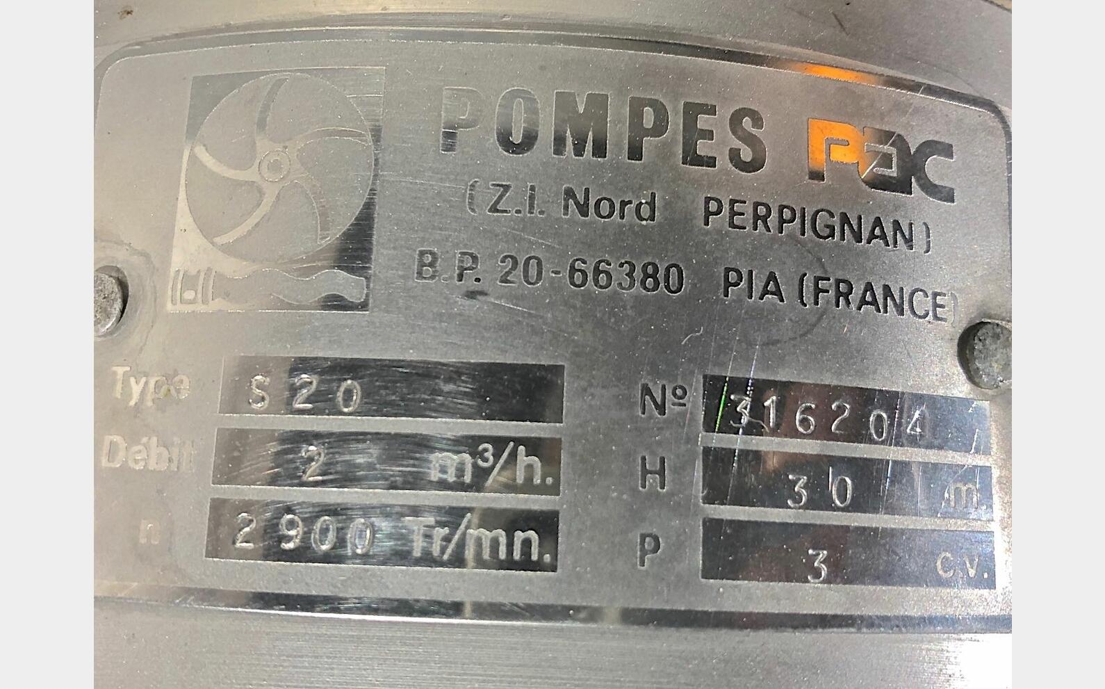 Pompe centrifuge PAC Atex