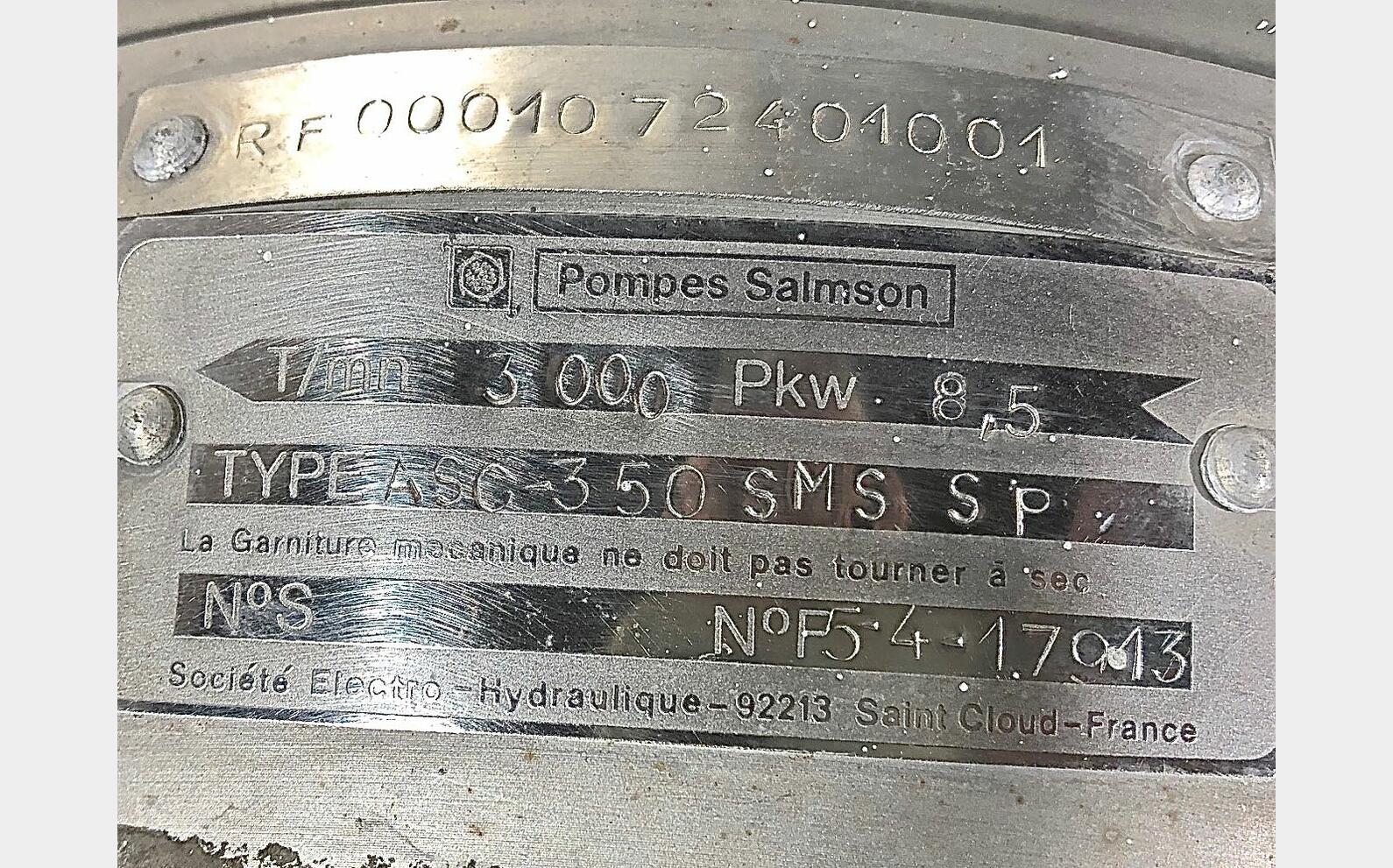Pompe centrifuge SALMSON