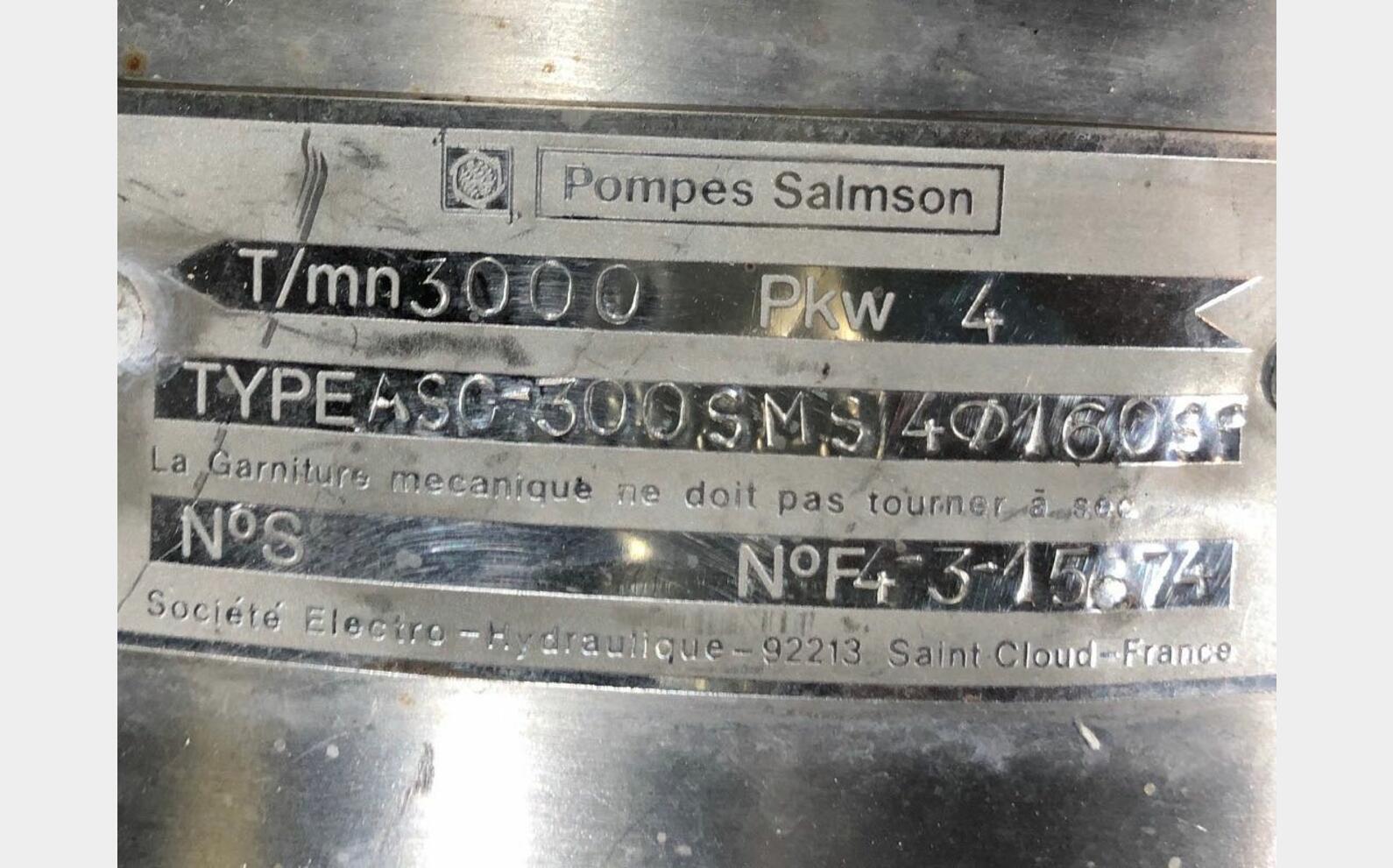Pompe centrifuge SALMSON