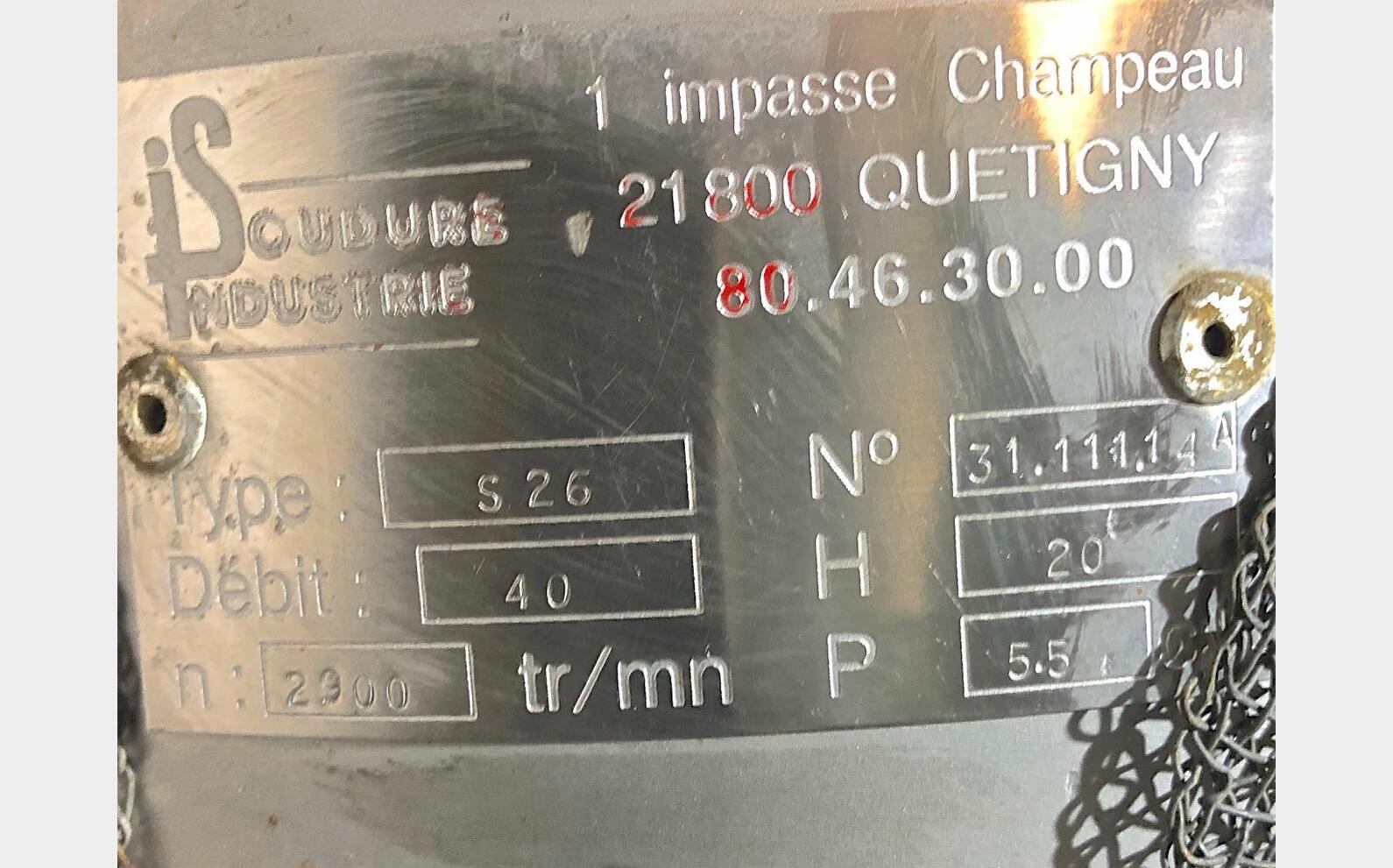 Pompe centrifuge