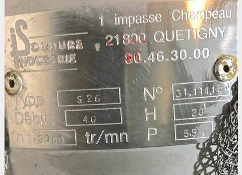 Pompe centrifuge