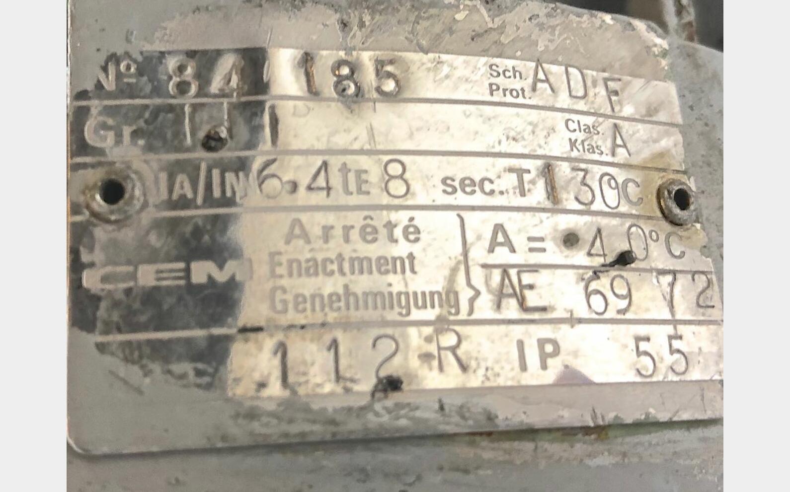 Pompe centrifuge Atex