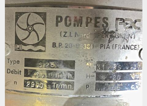 Pompe centrifuge PAC