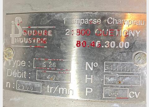 Pompe centrifuge