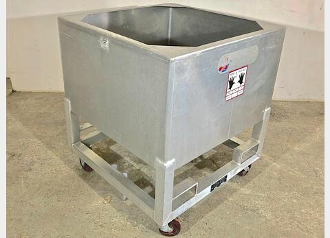 Aluminum container on casters PU0118 SONECO