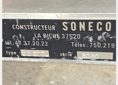 Aluminum container on casters PU0118 SONECO
