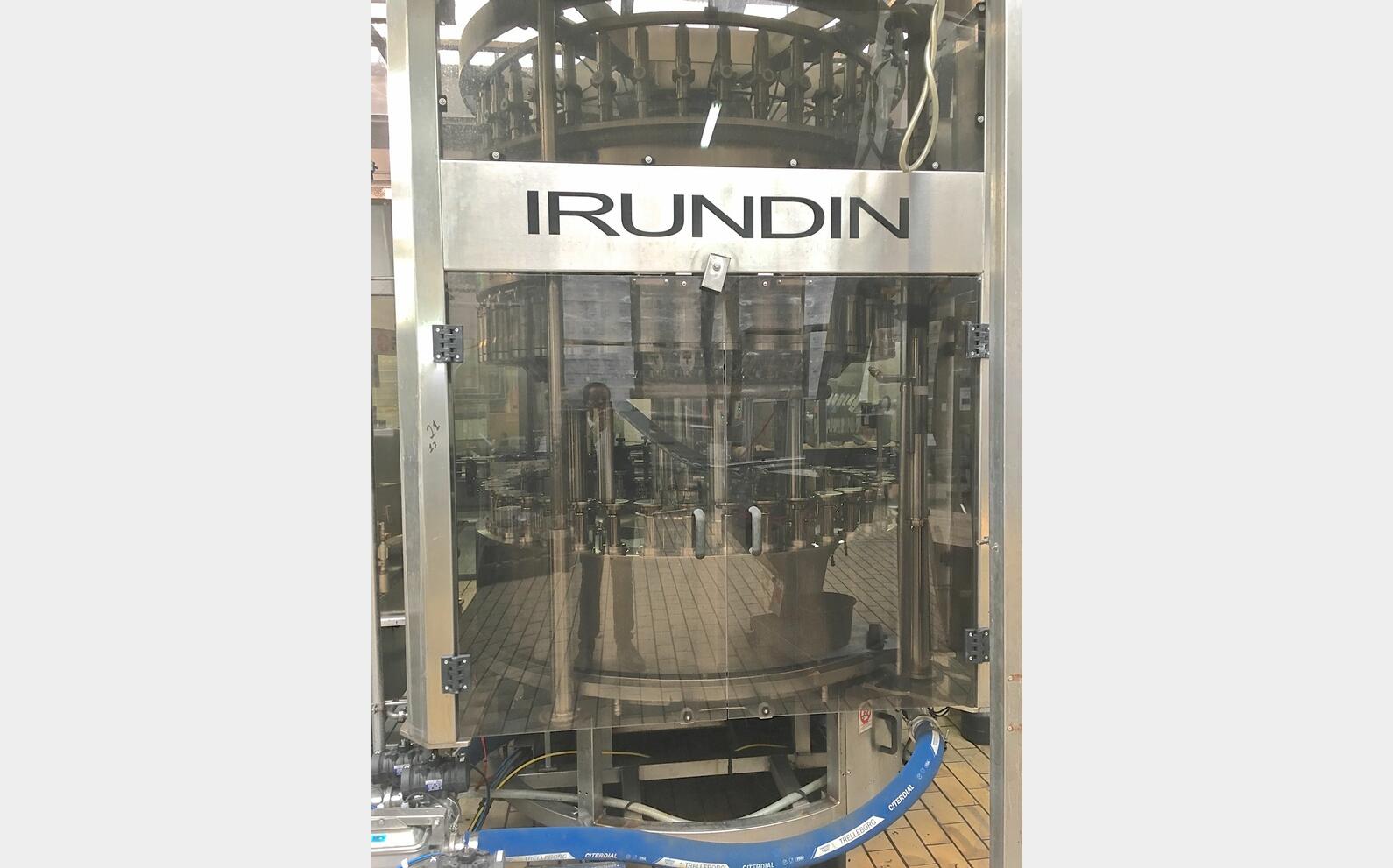 TRIBLOC Cadence : 8.000 Bt/h PERRIER / IRUNDIN / BERTOLASO