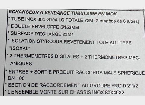 Echangeur vendanges CST19