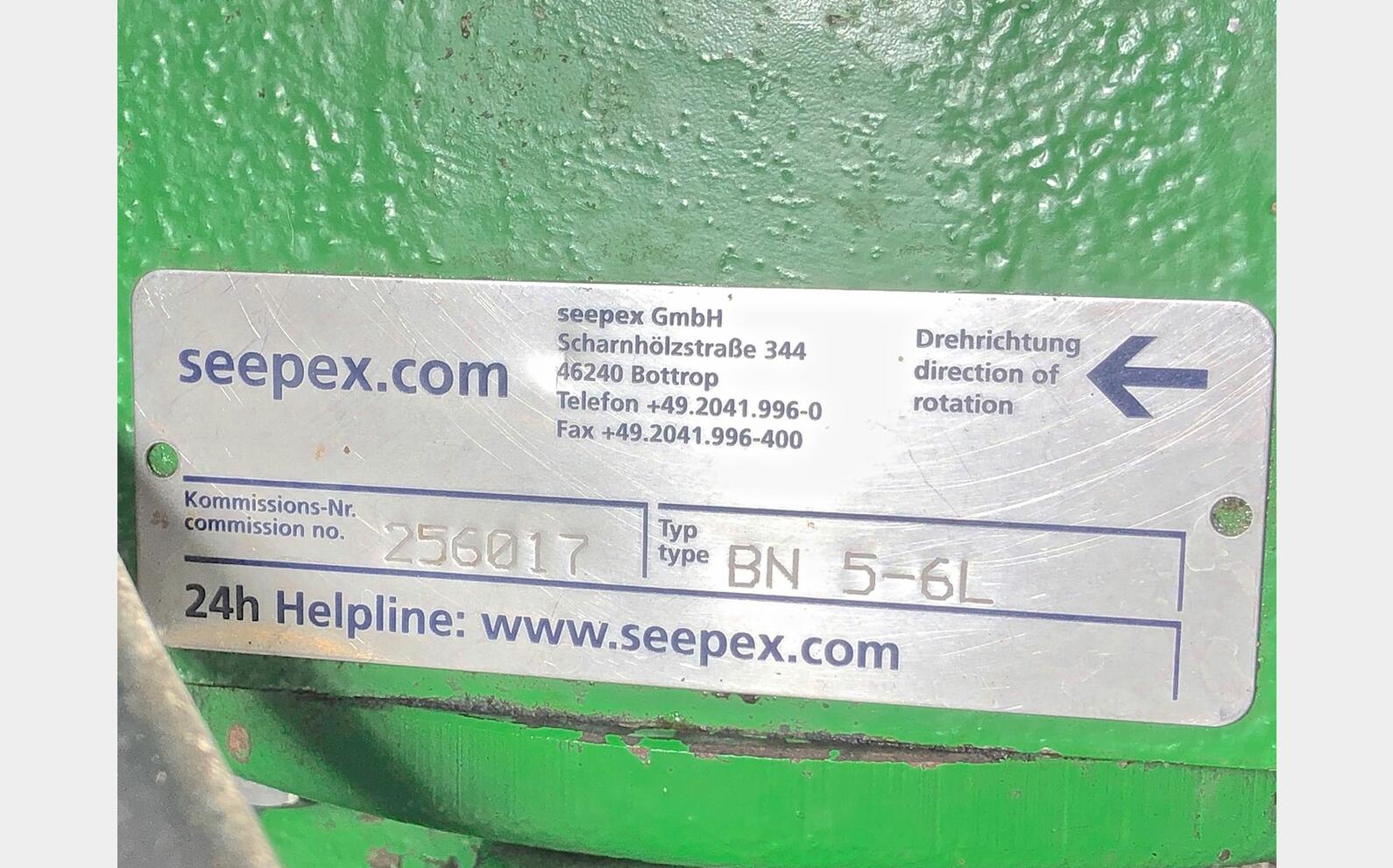 Pompe Seepex 50hl CST19