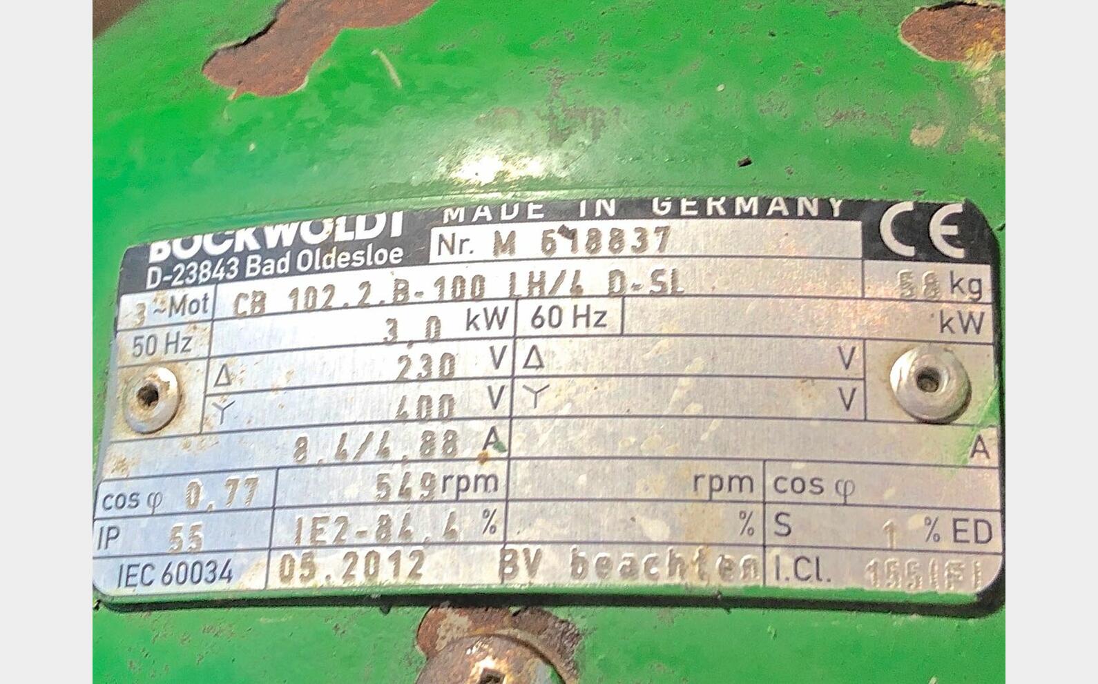 Pompe Seepex 50hl CST19