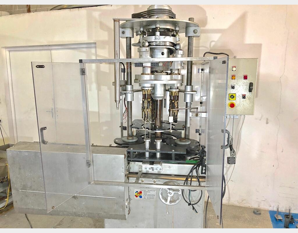 Screw capper - ZALKIN 3 heads with hopper ZALKIN