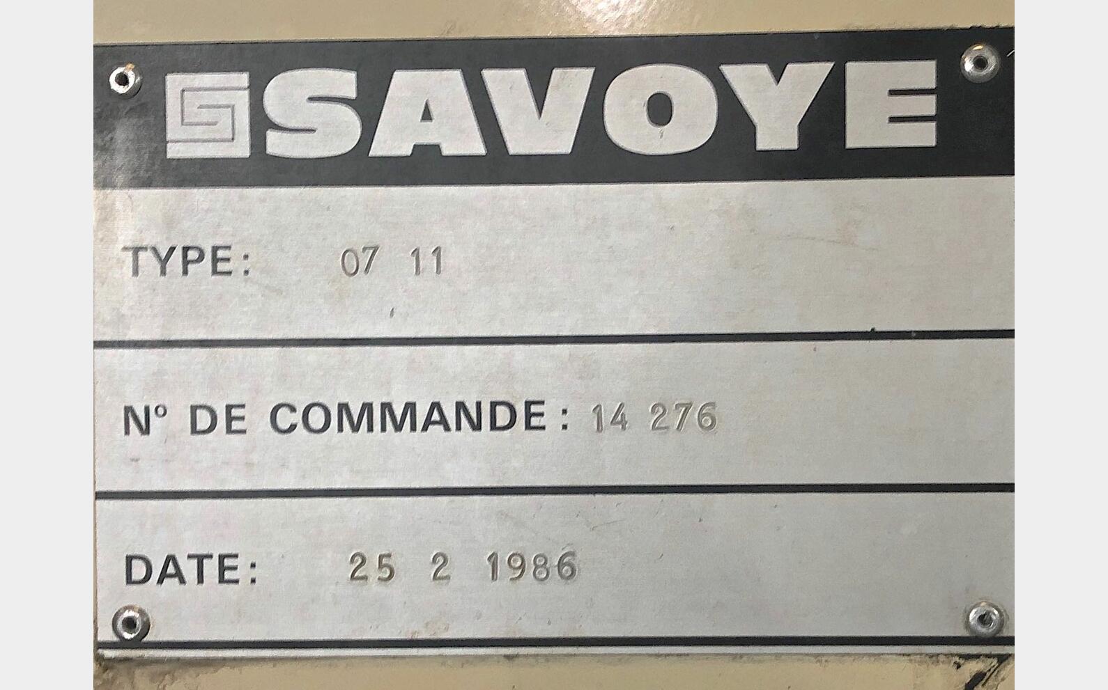 Form-packer SAVOYE