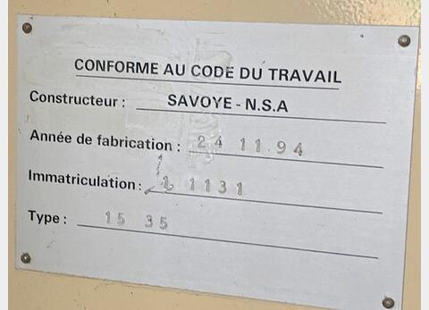 Form-packer SAVOYE