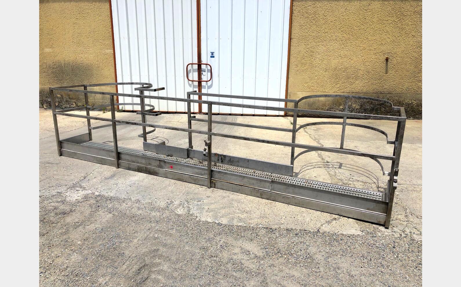 Passerelle inox