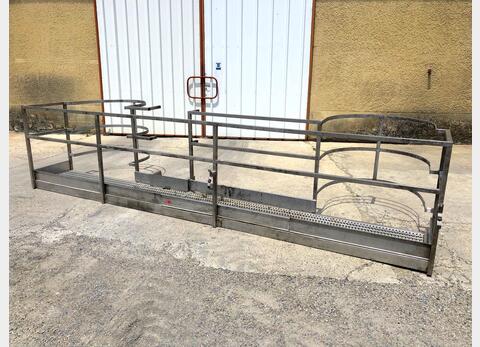 Passerelle inox