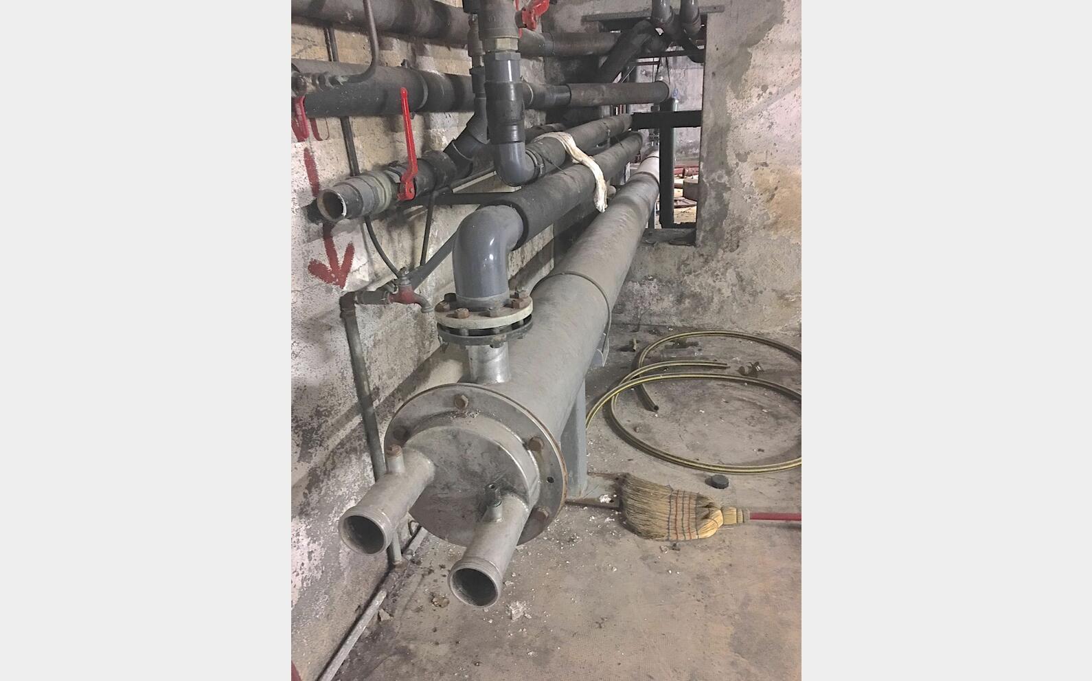 Stainless steel tubular exchanger