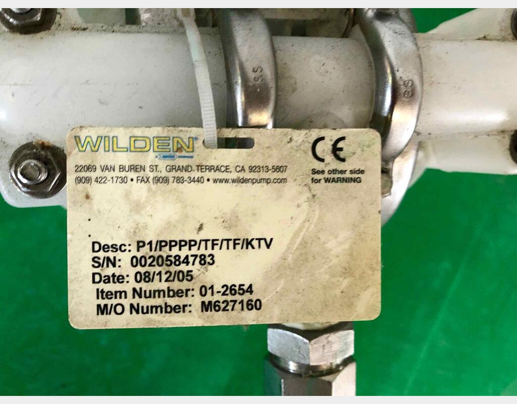 Pompe &agrave; membrane WILDEN