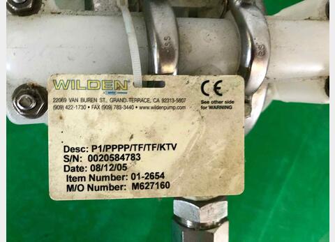 Pompe &agrave; membrane WILDEN