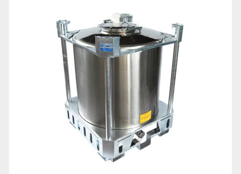 Containers IBC - 304 or 316 stainless steel From 5 HL (500 liters) to 15.36 HL (1536 liters) ARSILAC