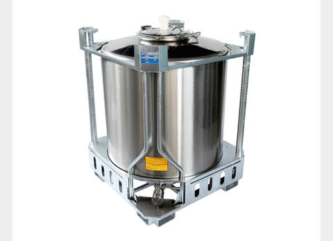 Containers IBC  - 304 or 316 stainless steel From 5 HL (500 liters) to 15.33 HL (1533 liters) ARSILAC