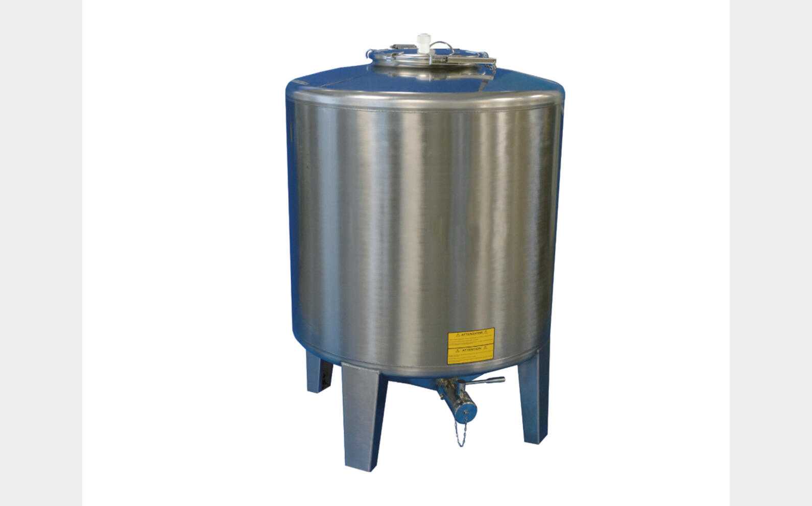 Stainless steel tanks - MTL From 5 HL (500litres) to 20 HL (2000 liters) ARSILAC