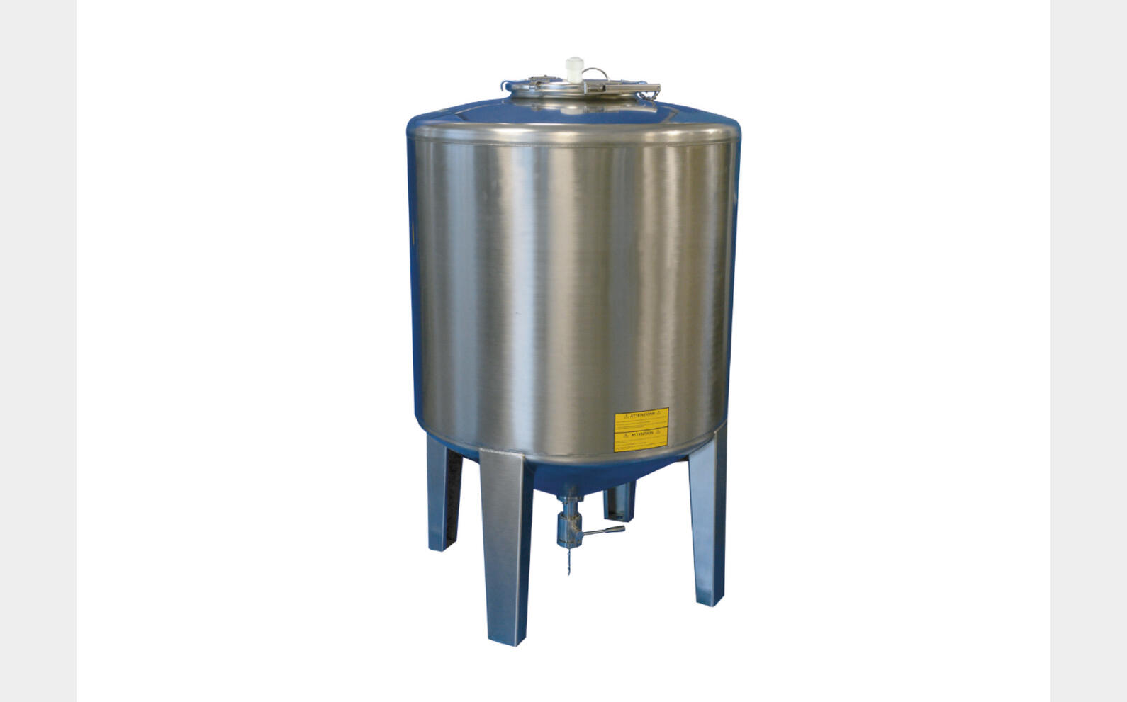 Cuves inox 304 ou 316 - MTFC De 5 HL (500 litres) &agrave; 20 HL (2000 litres) ARSILAC