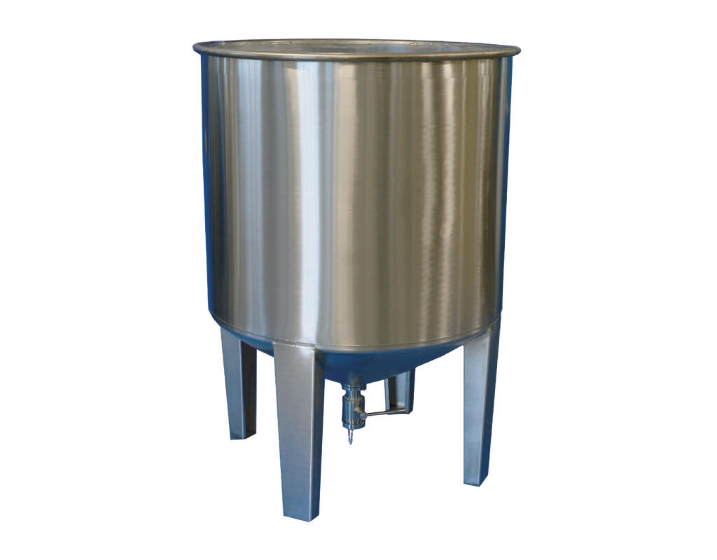  Stainless steel tanks - MTFCA From 5 HL (500 liters) to 20 HL (2000 liters) ARSILAC