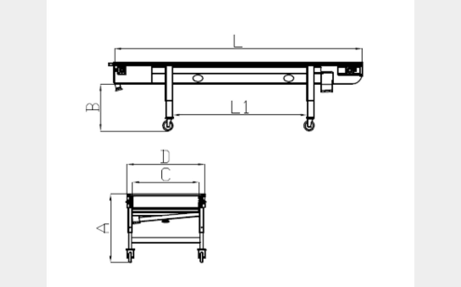 Table de tri &agrave; bande  MORI