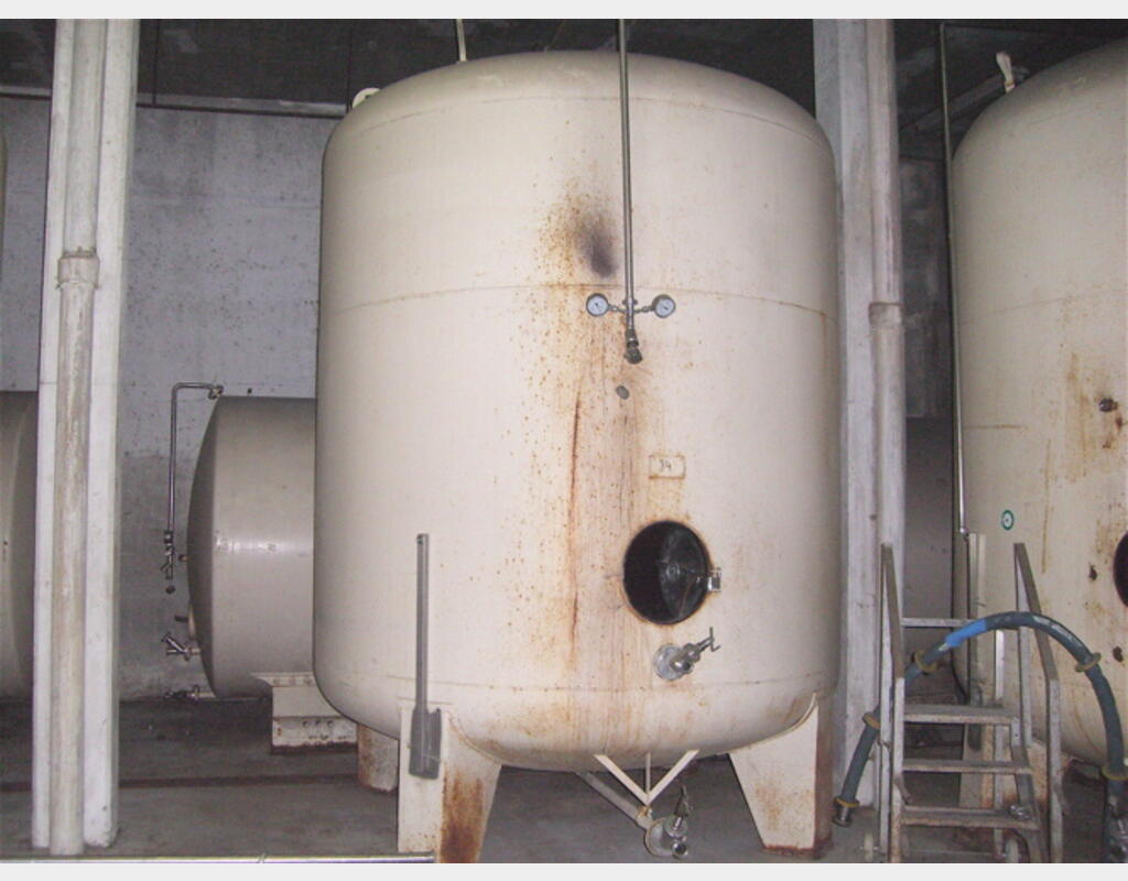 Cuve de stockage acier revetu de 30 m3