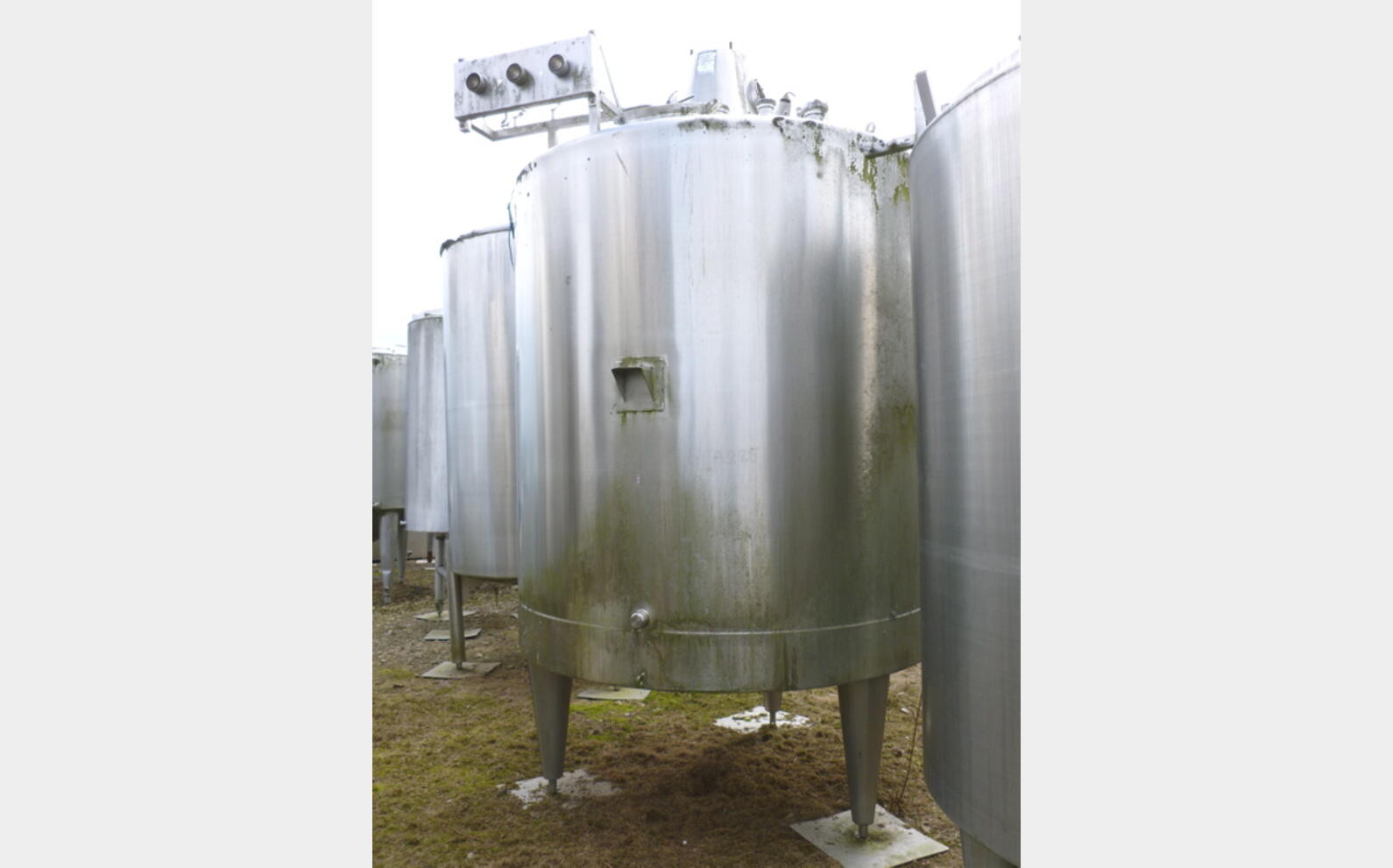 cuve m&eacute;lange INOX