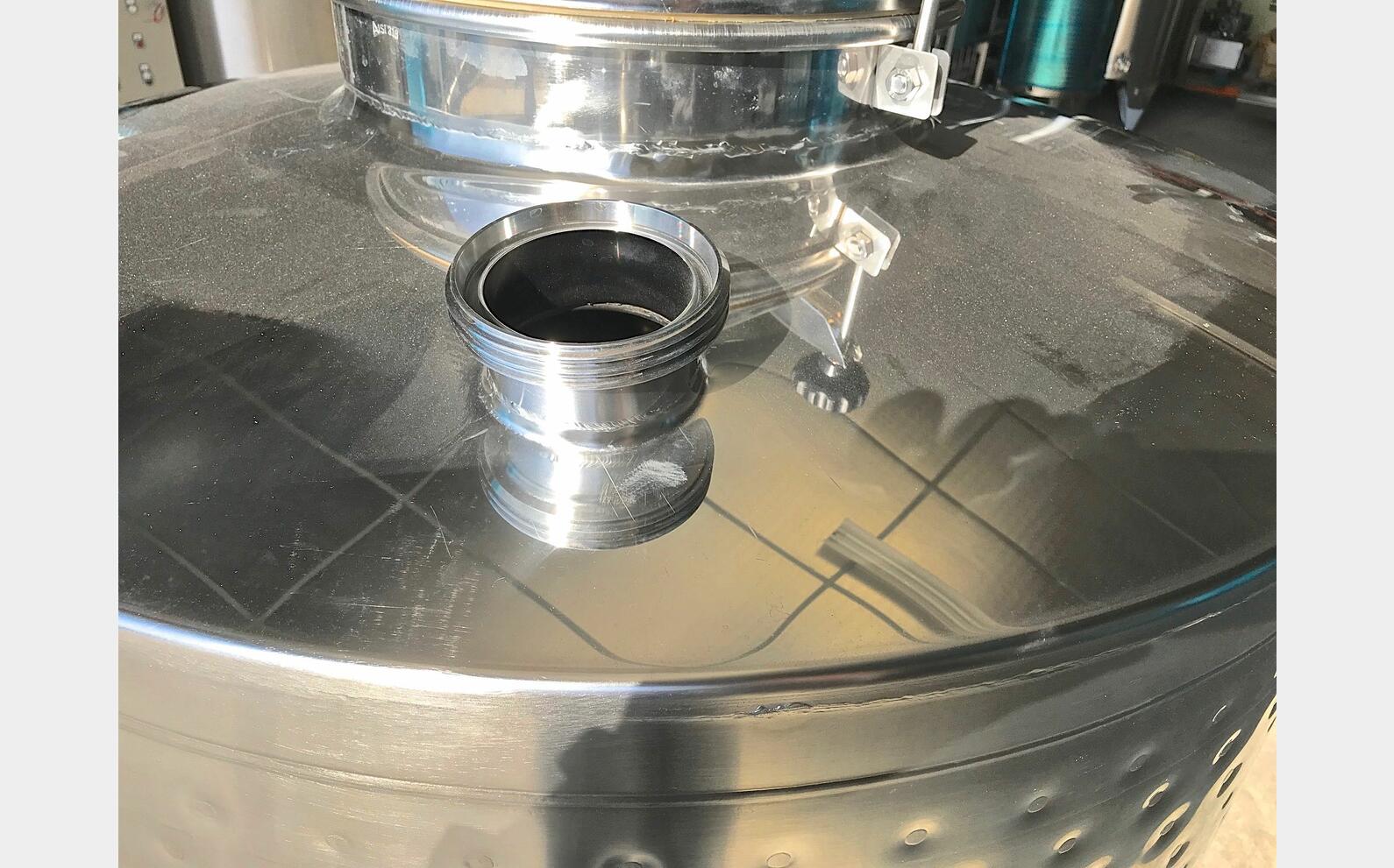 Cuve inox 316 - Fond bomb&eacute; 10 HL (1000 Litres) ARSILAC