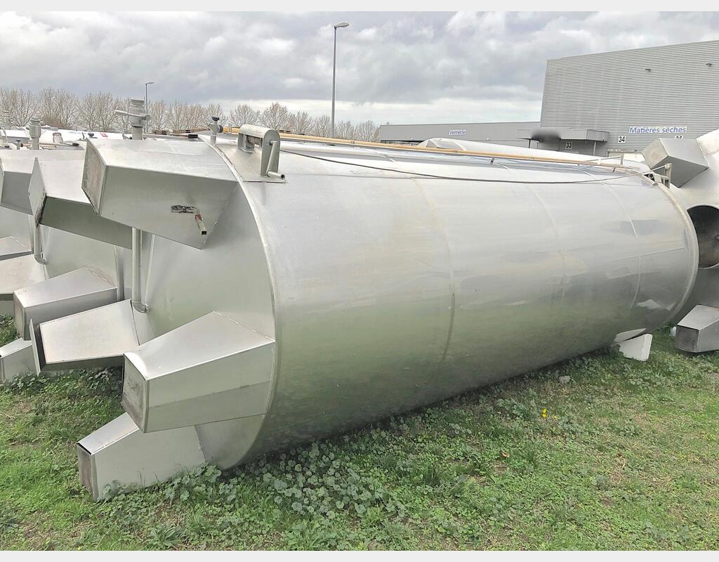 Cuve inox chapeau flottant