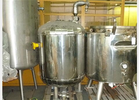 Cuve de stockage en INOX isolée - Volume : 400 litres