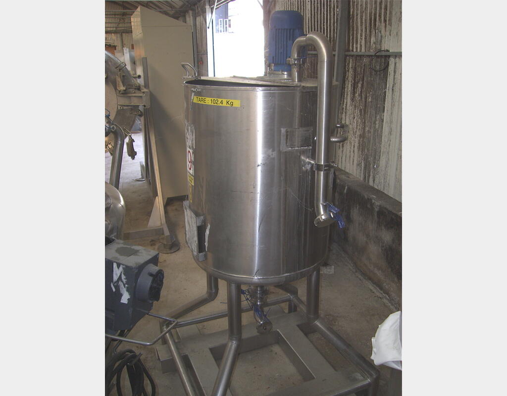 CUVE INOX  - 200 LITRES INOX 316L
