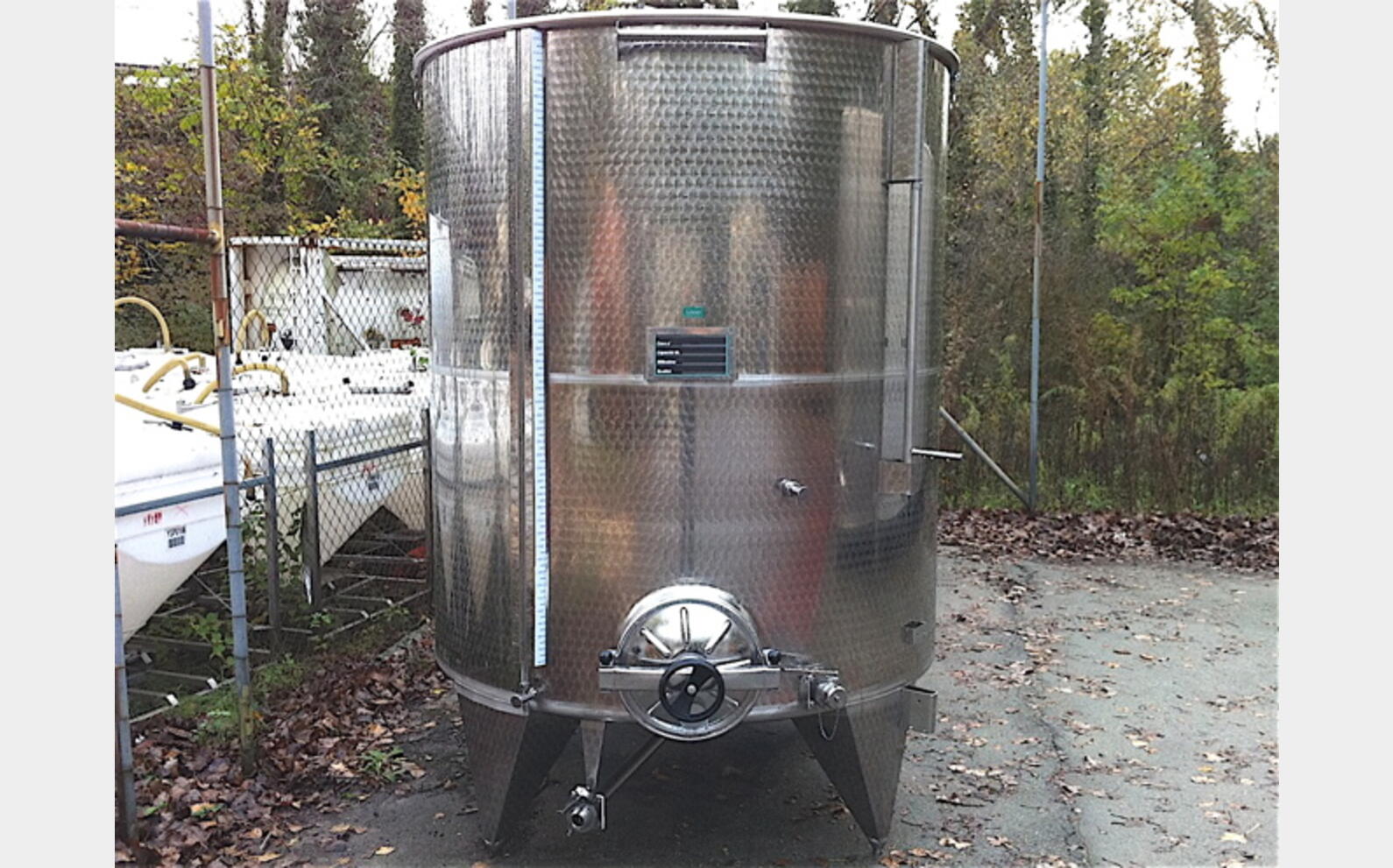 cuve INOX chapeau flottant MATERIEL NEUF